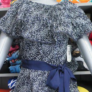 Badgley Mischka Sequins Blouse w/ tags sz L